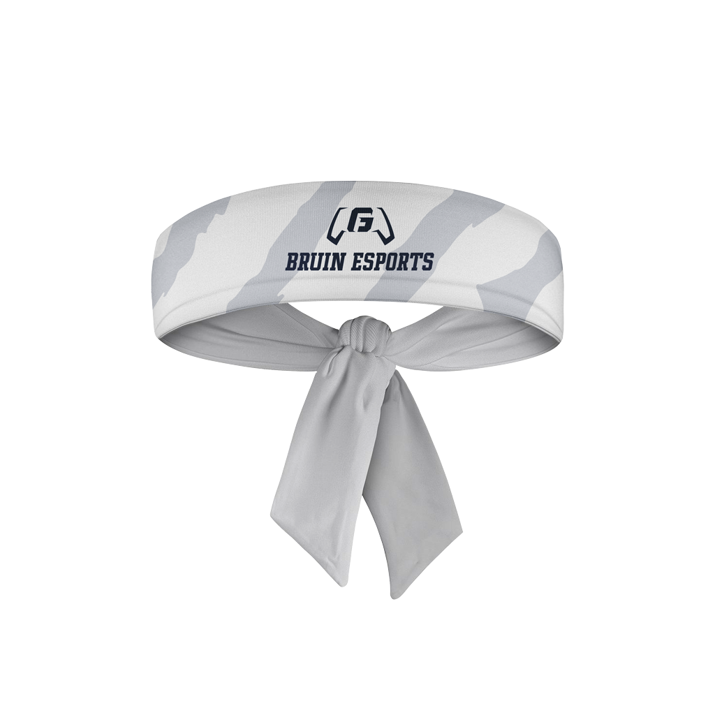 George Fox University | Phantom Series | Tied Headband White