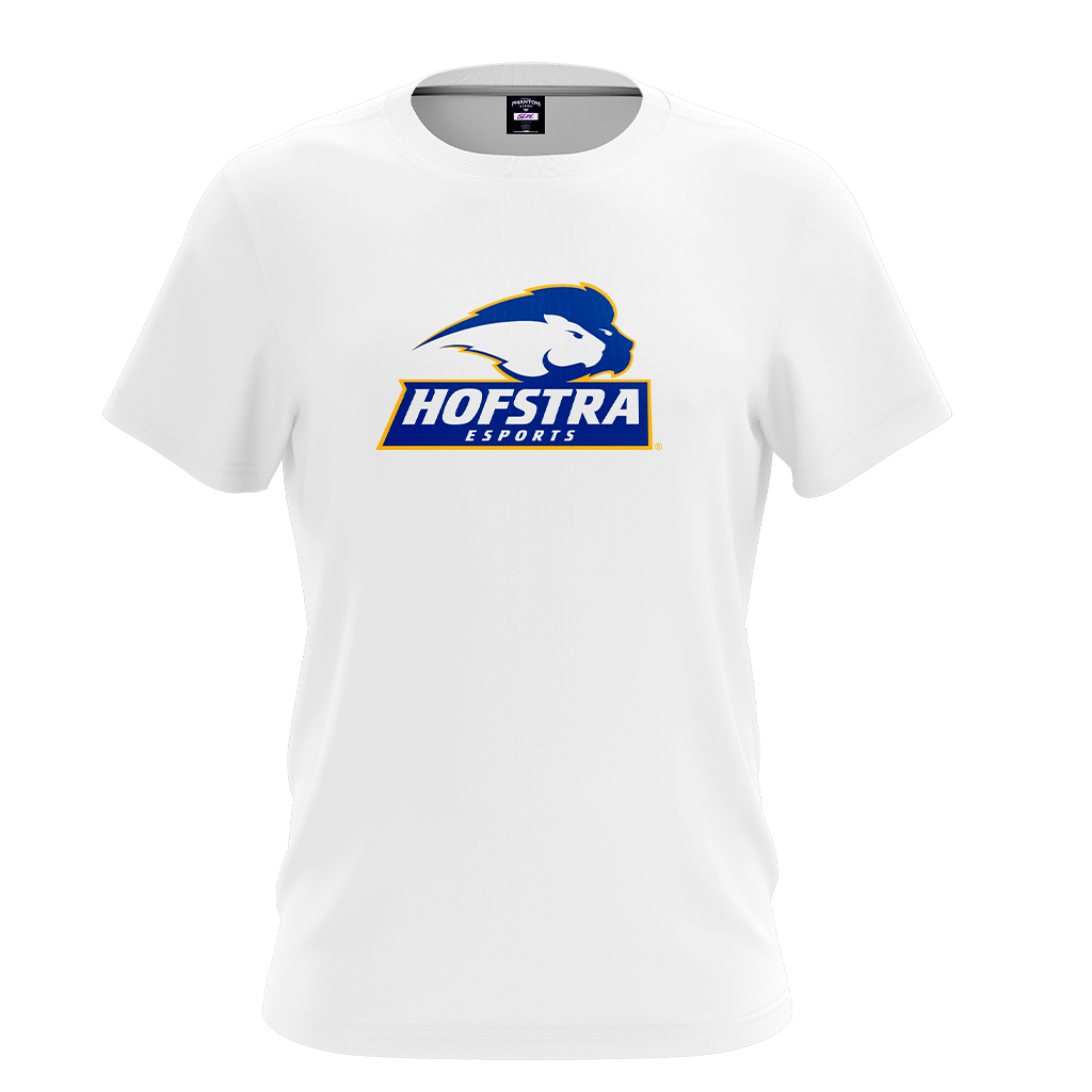 Hofstra University | Phantom Series | White Short Sleeve T-Shirt