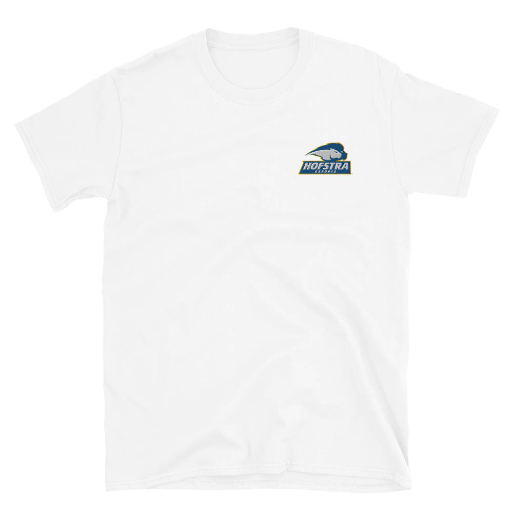 Hofstra | On demand | Embroidered Short-Sleeve Unisex T-Shirt